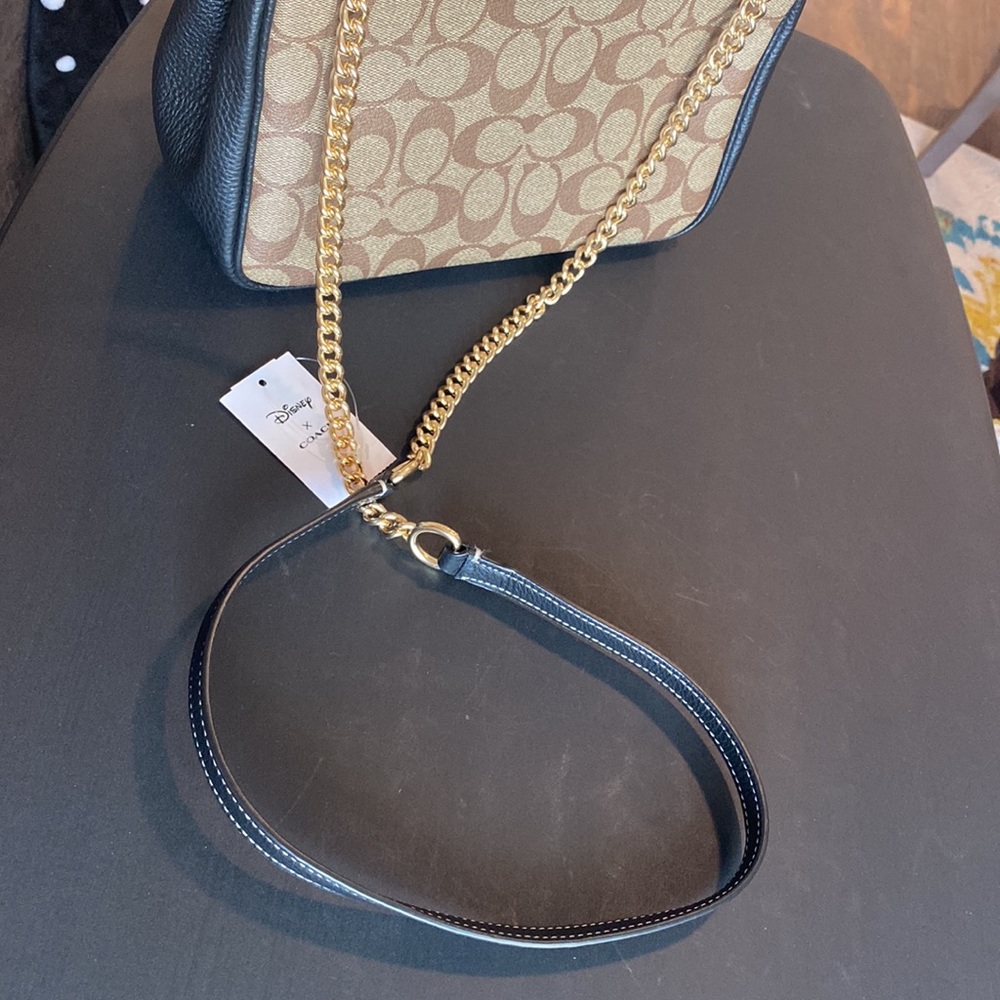 Coach Disney Villians Leather Handbag NWT - Picture 8 of 14